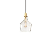 Auburn Glass Bell Pendant-Letifly Lights and Decor
