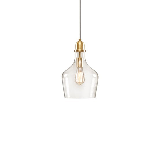 Auburn Glass Bell Pendant-Letifly Lights and Decor