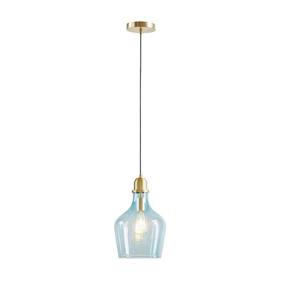Auburn Glass Bell Pendant-Letifly Lights and Decor