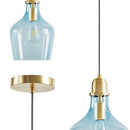 Auburn Glass Bell Pendant-Letifly Lights and Decor