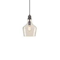 Auburn Glass Bell Pendant-Letifly Lights and Decor