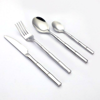 stainless steel silver cutlery set