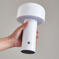 Bell Mushroom Cordless LED Table Lamp-Letifly Lights and Decor