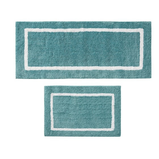 Bittman Reversible High Pile Tufted Bath Rug-Letifly Lights and Decor