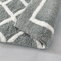 Bittman Reversible High Pile Tufted Bath Rug-Letifly Lights and Decor