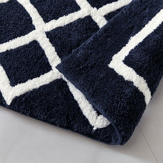 Bittman Reversible High Pile Tufted Bath Rug-Letifly Lights and Decor