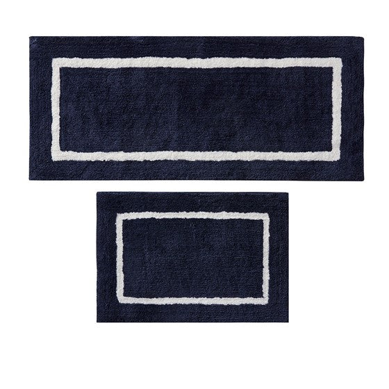 Bittman Reversible High Pile Tufted Bath Rug-Letifly Lights and Decor