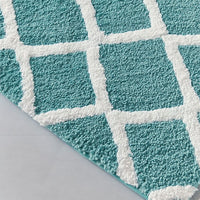 Bittman Reversible High Pile Tufted Bath Rug-Letifly Lights and Decor
