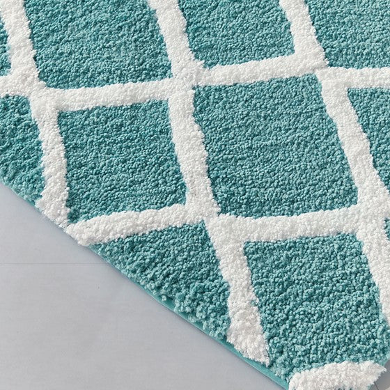 Bittman Reversible High Pile Tufted Bath Rug-Letifly Lights and Decor