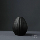 Black Textured Ceramic for Modern Home Decor and Office
