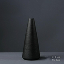 Black Textured Ceramic for Modern Home Decor and Office