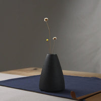 Black Textured Ceramic for Modern Home Decor and Office