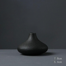 Black Textured Ceramic for Modern Home Decor and Office