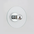 Blaze French Chrome Glass Wall LED Light-Letifly Lights and Decor