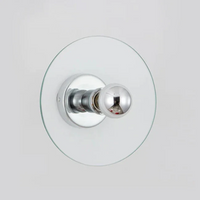 Blaze French Chrome Glass Wall LED Light-Letifly Lights and Decor