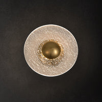 Postmodern Flower Background Wall Lamp 