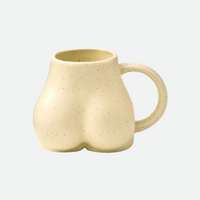 Booty Shapes Ceramic Cup-Letifly Lights and Decor