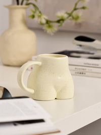 Drinkware in Funny booty Shaped Ceramic for Coffee and Tea Cup