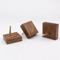 Square Walnut Rack