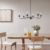 Brighton Farmhouse Metal Chandelier-Letifly Lights and Decor