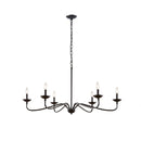 Brighton Farmhouse Metal Chandelier-Letifly Lights and Decor