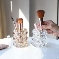 Glass Cosmetics Holder Organizer 