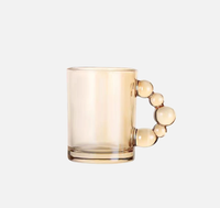 Bubble Handle Glass Mug-Letifly Lights and Decor