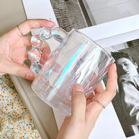 Bubble Handle Glass Mug-Letifly Lights and Decor