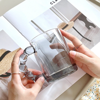 Bubble Handle Glass Mug-Letifly Lights and Decor