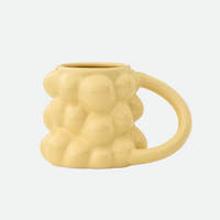 Bubble Shaped Cub Ceramic Mug for Water and Coffee Cup