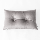 Button Square Velvet Cushion Pillow-Letifly Lights and Decor