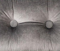 Button Square Velvet Cushion Pillow-Letifly Lights and Decor
