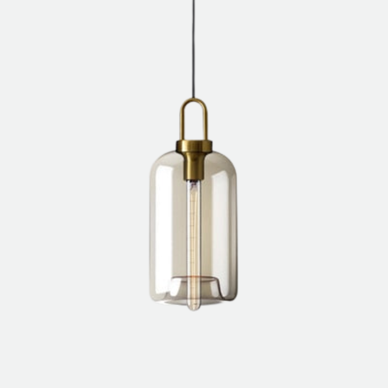 Cafe Sculpted Glass Pendant Light-Letifly Lights and Decor
