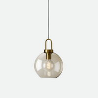 Cafe Sculpted Glass Pendant Light-Letifly Lights and Decor
