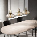 Cafe Sculpted Glass Pendant Light-Letifly Lights and Decor