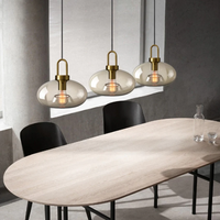 Cafe Sculpted Glass Pendant Light-Letifly Lights and Decor