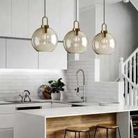 Cafe Sculpted Glass Pendant Light-Letifly Lights and Decor