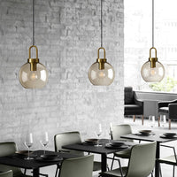 Cafe Sculpted Glass Pendant Light-Letifly Lights and Decor
