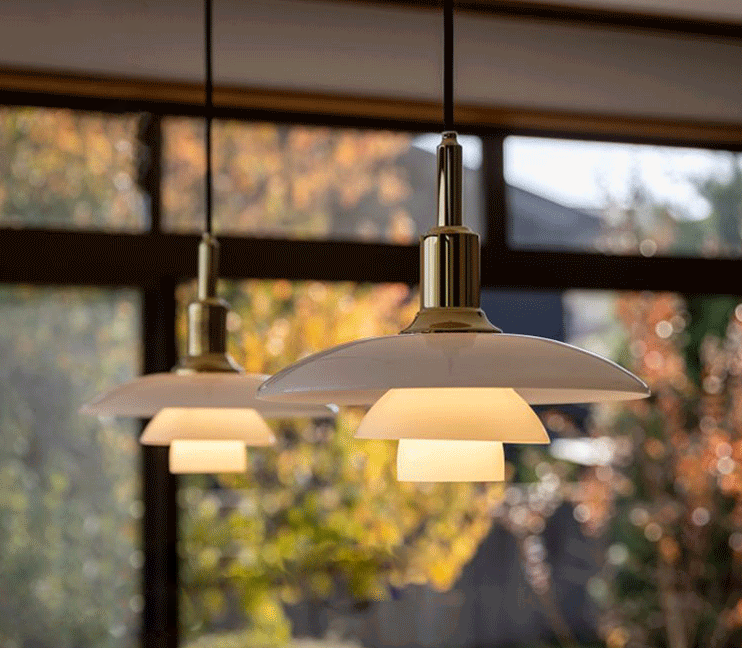 Cala Aluminum Layered Pendant Light Lamp-Letifly Lights and Decor