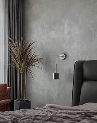 Calibre Suspended Metal Wall Lamp-Letifly Lights and Decor