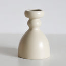 Glazed Ceramic Candle & Flower Holders