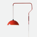 LED Arm Red Wall Lamp for Living/Dining Room 