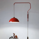 LED Arm Red Wall Lamp for Living/Dining Room 