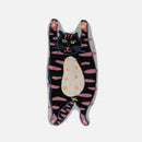 Abstract Polyester floor mat Funny Cat and Dog
