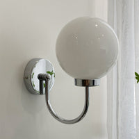 Chromatic Glass Globe Wall Lamp-Letifly Lights and Decor