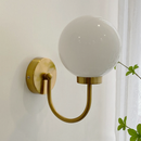 Chromatic Glass Globe Wall Lamp-Letifly Lights and Decor
