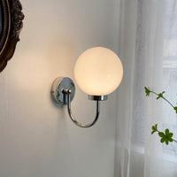 Chromatic Glass Globe Wall Lamp-Letifly Lights and Decor