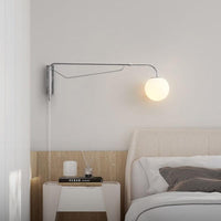 Chrome Rocker Wall Lamp