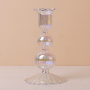 Candle Holder Decorative Accents in Rainbow Vase Candlestick Holder Design
