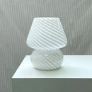 Coco Swirl Glass Table Lamp-Letifly Lights and Decor